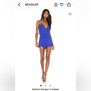 Superdown Romper royal blue Brand New with tags